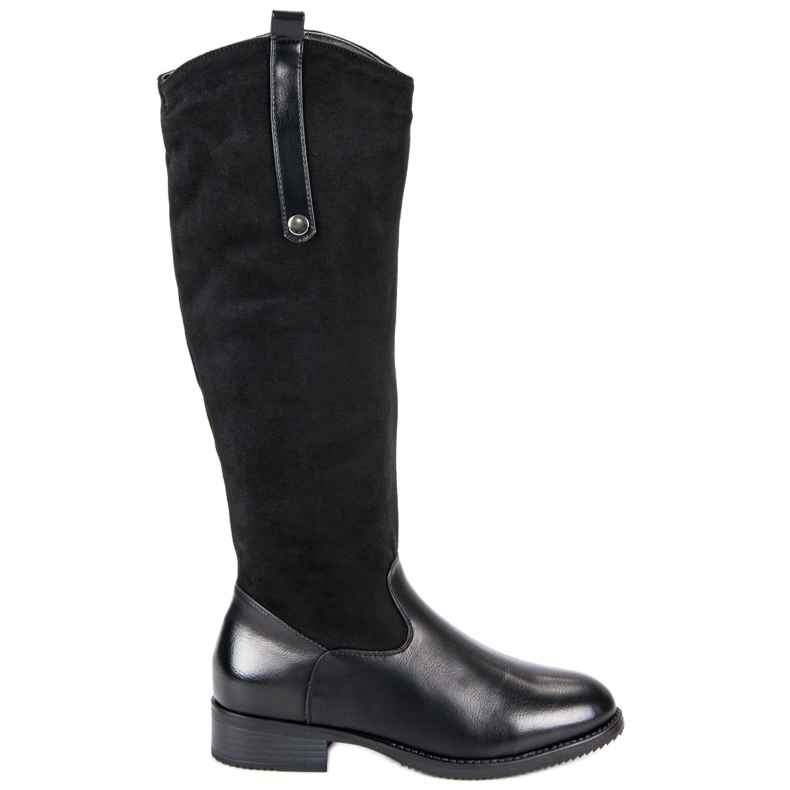 Classic black boots
