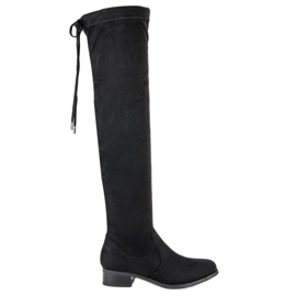 Seastar Stylish Thigh High Boots black