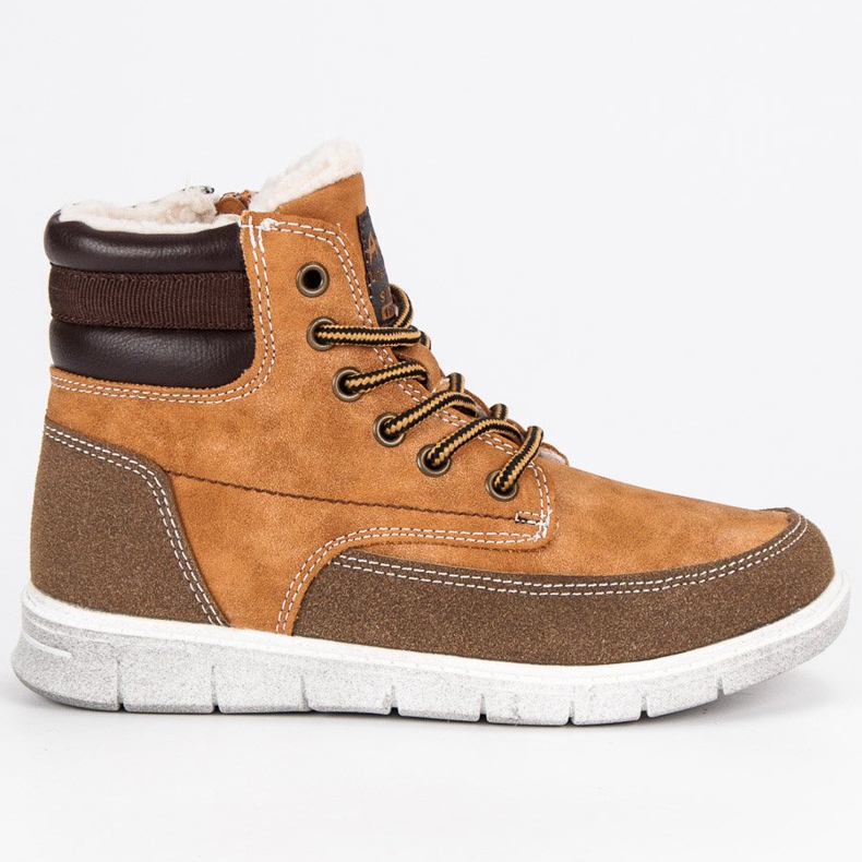 American Club Youth Shoes With American Warming brown