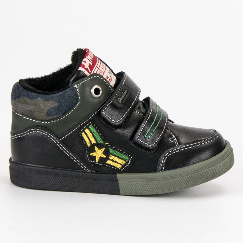 American Club American bootees black