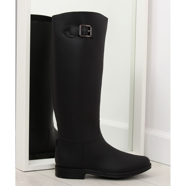 Black women's galoshes D60 Black
