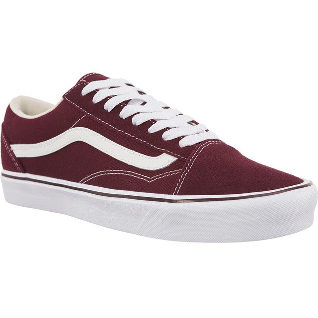 Vans Old Skool Lite Suede Canvas R2K Port red