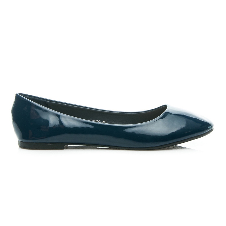 Seastar Lacquered ballerinas blue