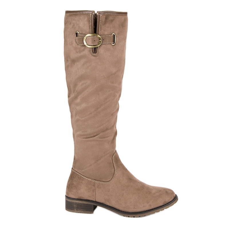 Super Me Classic suede boots brown
