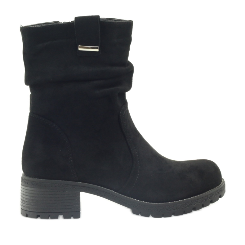 Black suede Filippo boots