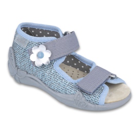 Befado yellow children's shoes 242P081 blue