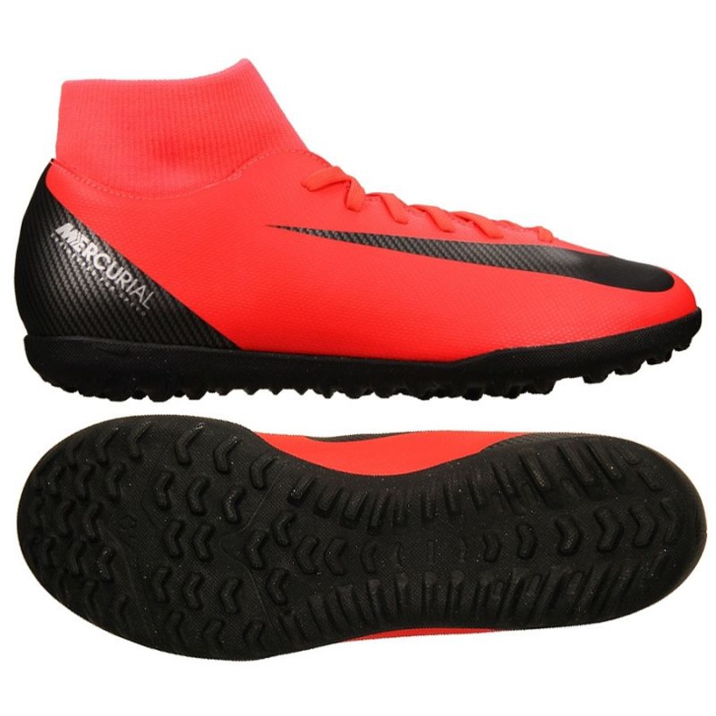 Nike Mercurialx 6 Club football shoe red