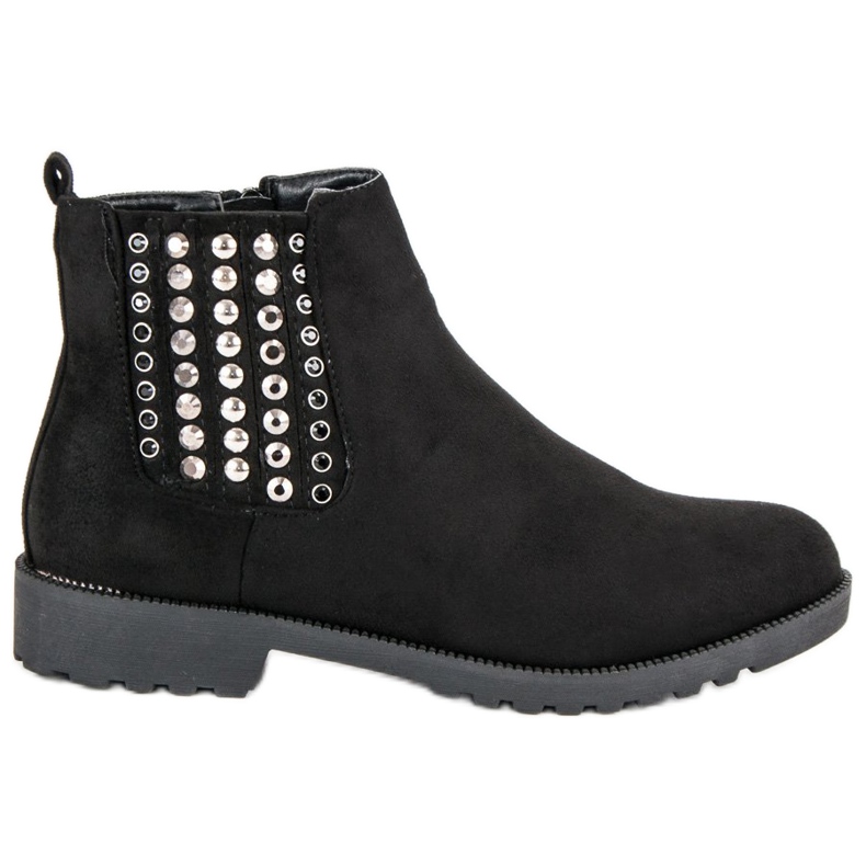 Queen Vivi Stylish Chelsea boots black