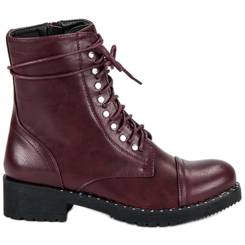 Diamantique Maroon Workers red