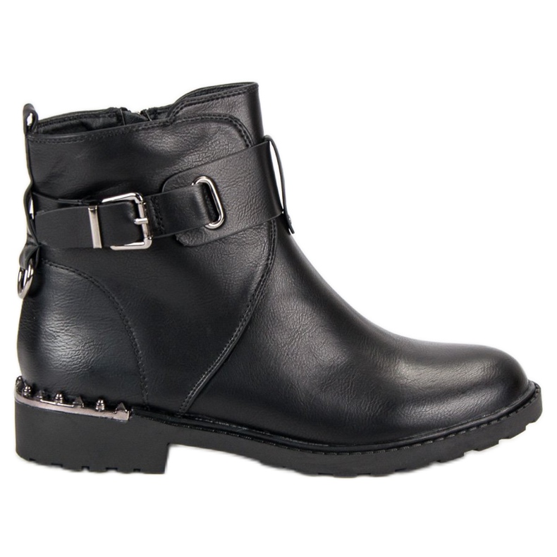 Groto Gogo Comfortable Workers boots black