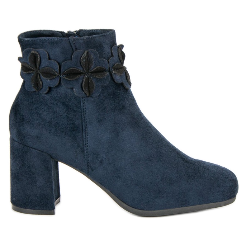 Kylie Suede Navy Blue Boots Kylie Suede Navy Blue Boots