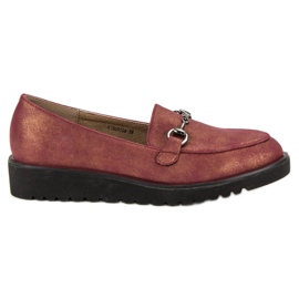 Kylie Stylish loafers red