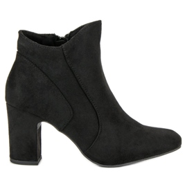Kylie Elegant suede boots black Kylie Elegant suede boots black