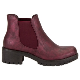 Queentina Burgundy Chelsea boots red Queentina Burgundy Chelsea boots red