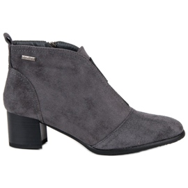 Filippo Stylish gray boots grey