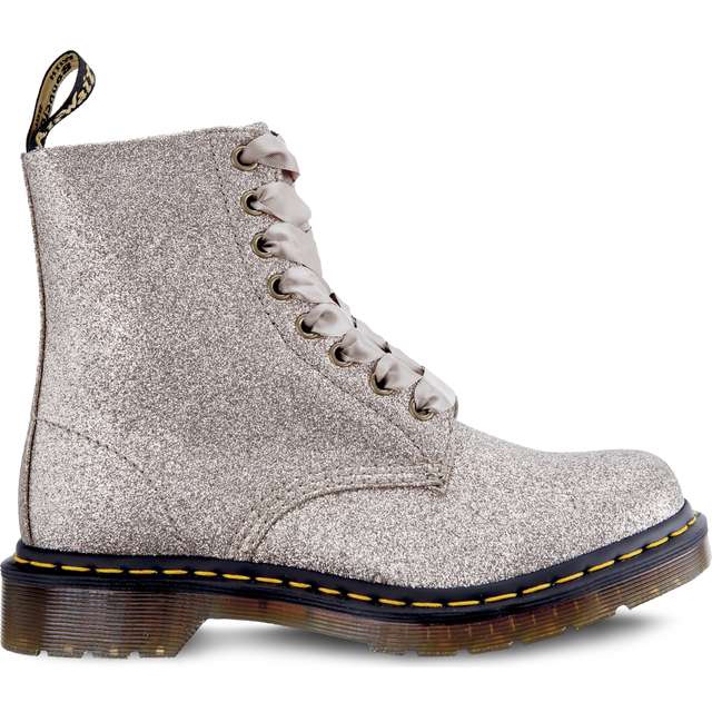 Dr. Martens 1460 Pascal Glitter Pale Gold multicolored