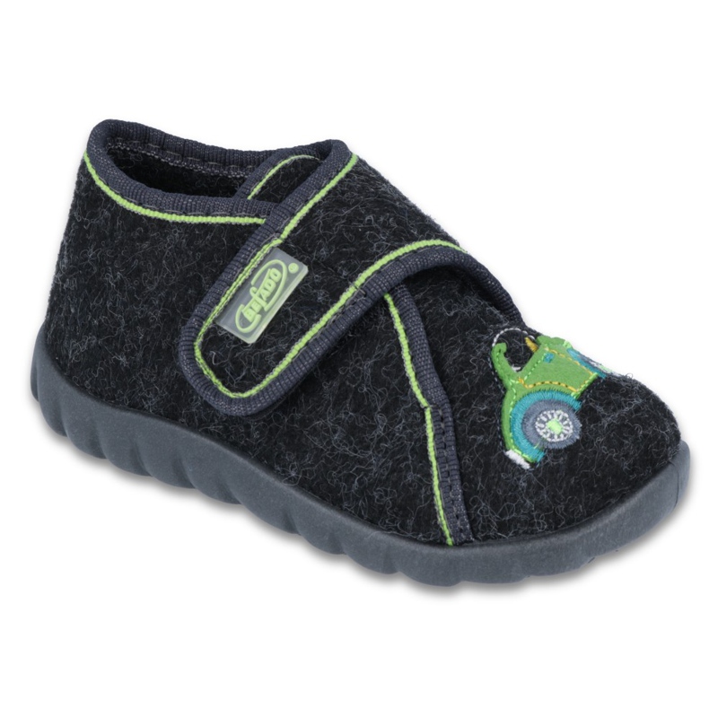 Befado children's shoes 455P119 black grey green
