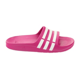 Adidas Duramo Slide K Jr G06797 slippers white pink Adidas Duramo Slide K Jr G06797 slippers white pink
