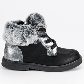 American Club Girls' ankle boots american black American Club Girls' ankle boots american black