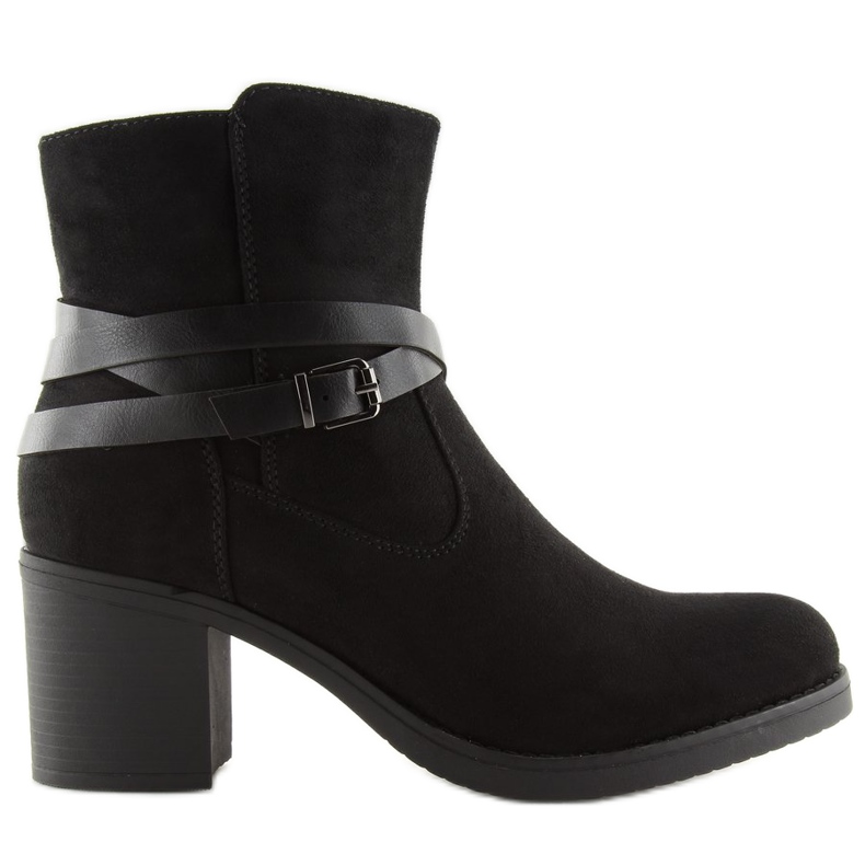 Black 1138 Black high heels