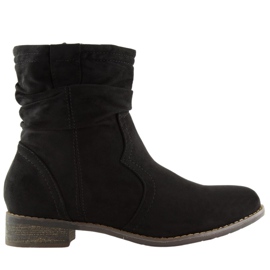 Black Women's black boots 99-135 Black