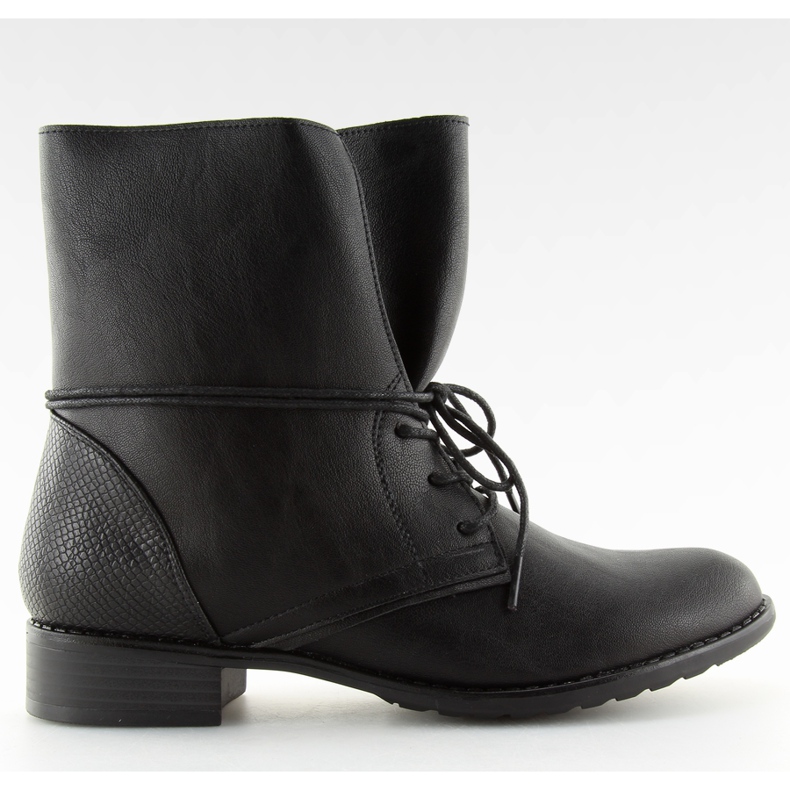Black Workery boots 16006-53A Black