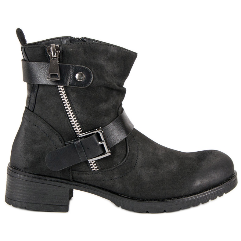 VINCEZA autumn boots black VINCEZA autumn boots black