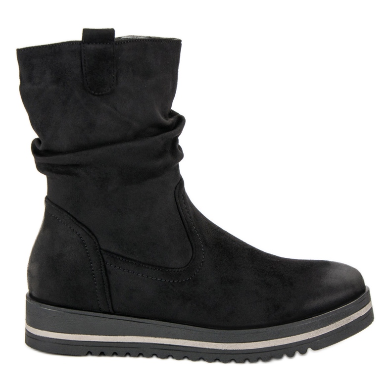 Comfortable VINCEZA boots black Comfortable VINCEZA boots black