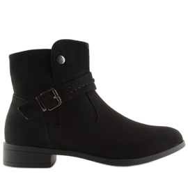 Black suede boots JKD-52 Black Black suede boots JKD-52 Black