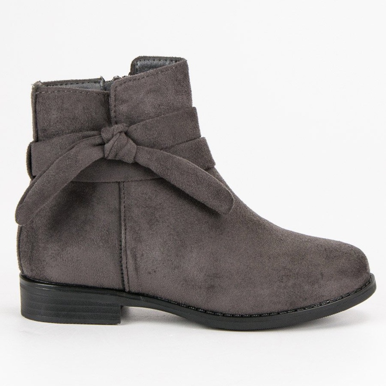 Suede VINCEZA boots grey