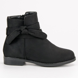 Suede VINCEZA boots black