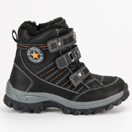 American Club Warm American Velvet Boots black American Club Warm American Velvet Boots black