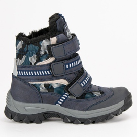 American Club American snow boots blue American Club American snow boots blue