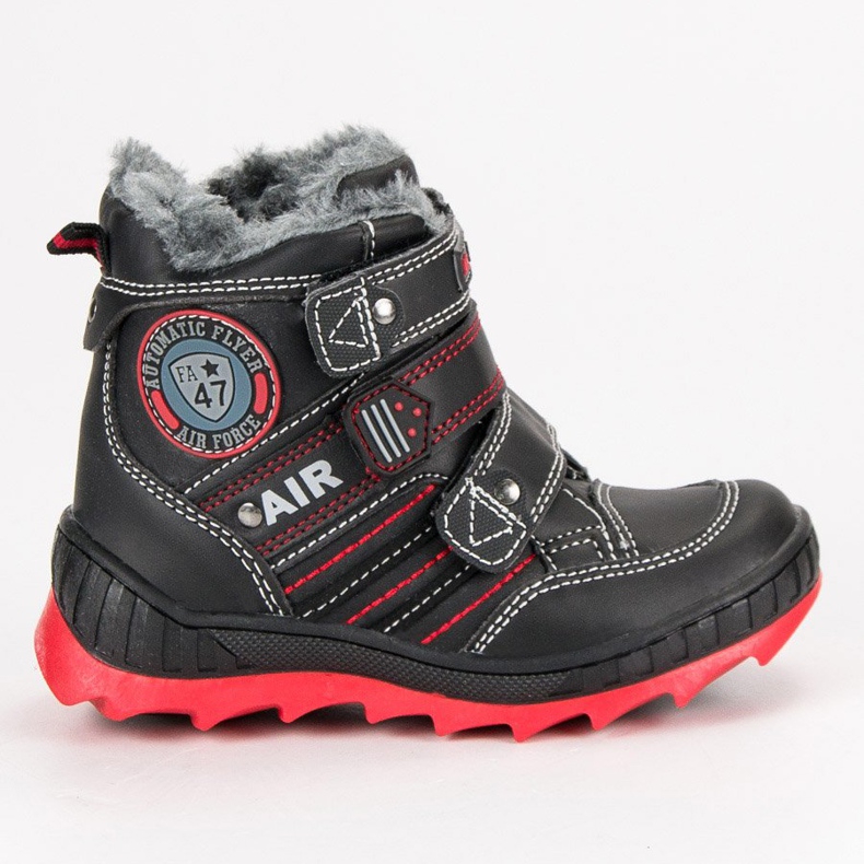 American Club Winter Footwear American Velcro black
