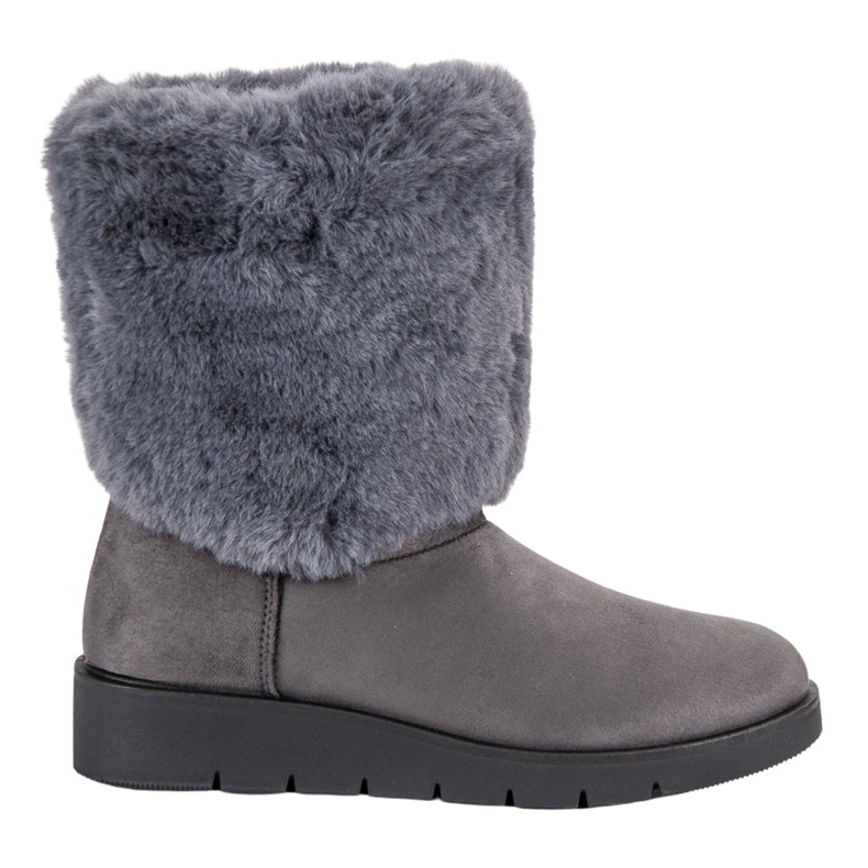 Kylie Fashionable winter shoes grey