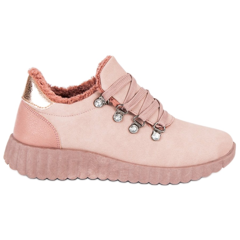 Kylie Suede Sneakers pink