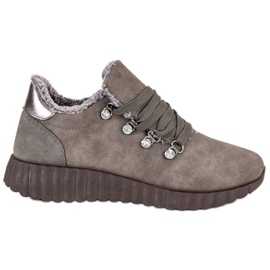 Kylie Suede Sneakers brown