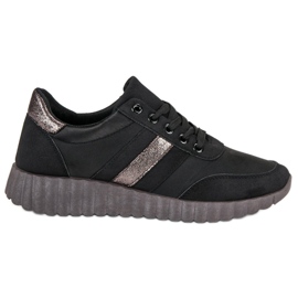 Kylie Black Fashion Sneakers Kylie Black Fashion Sneakers