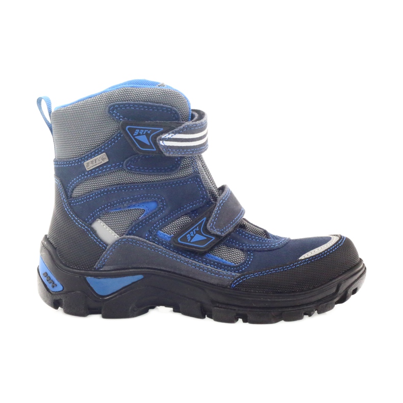 Membrane boots Bartek 44673 blue grey navy blue