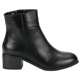 Small Swan Classic high-heeled boots black