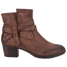 High Heel Boots brown