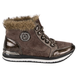 Aclys Fashionable Tied Sneakers brown Aclys Fashionable Tied Sneakers brown