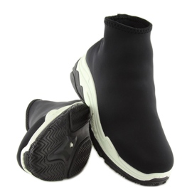 Black neoprene boots LA28P Black