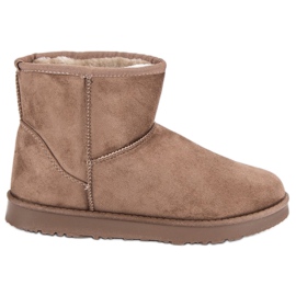 Kylie Slip-on snow boots brown