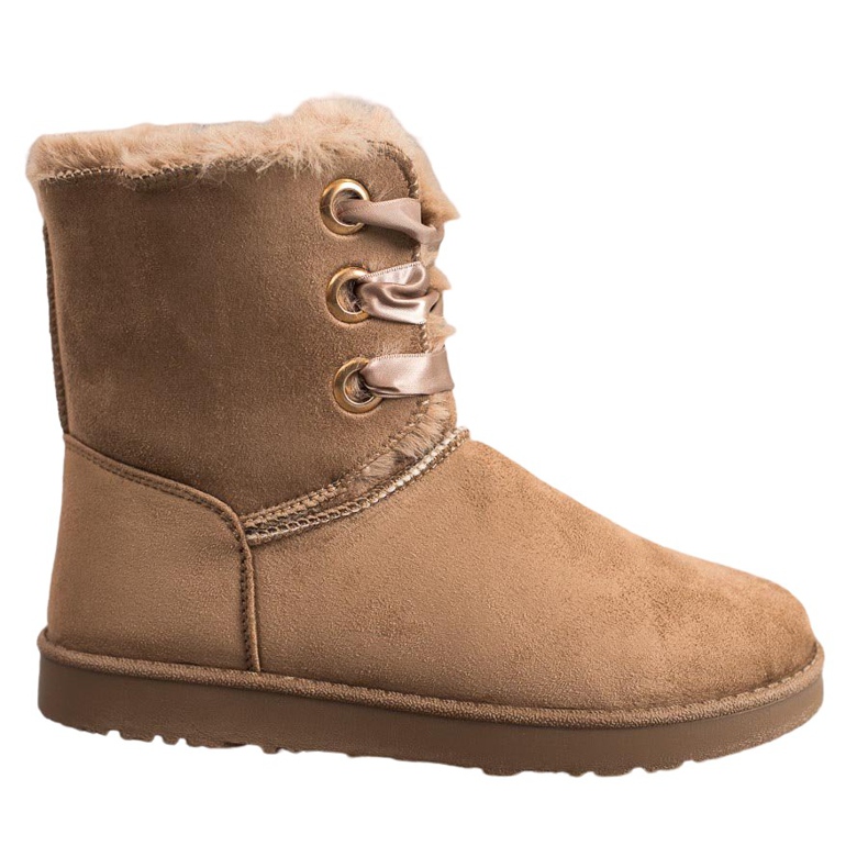 Kylie Tied snow boots brown Kylie Tied snow boots brown