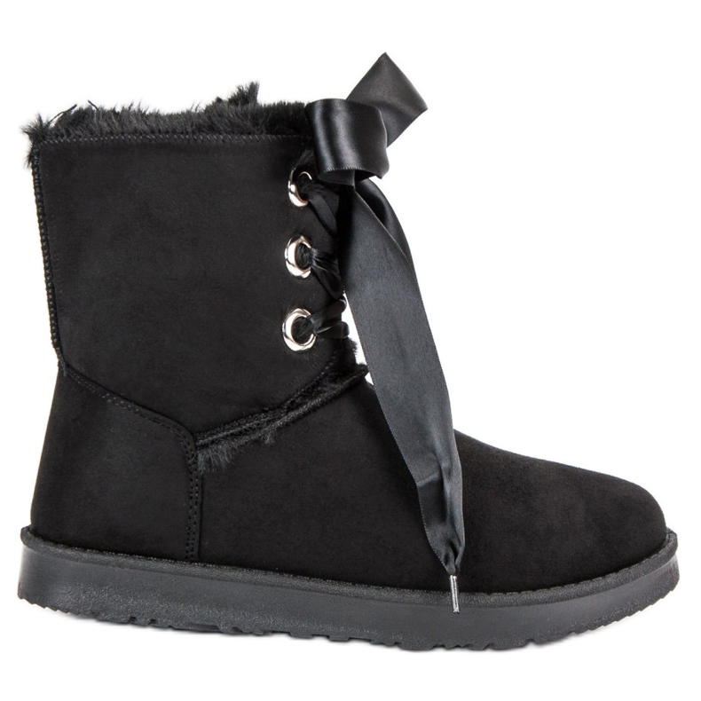 Kylie Tied snow boots black