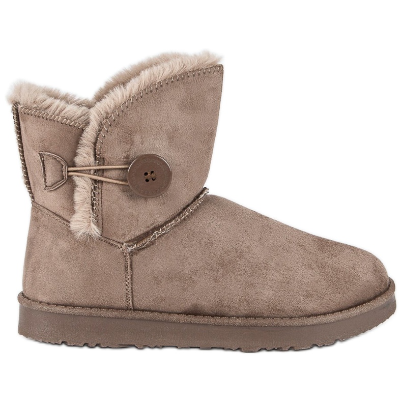 Kylie Suede Mukluki brown