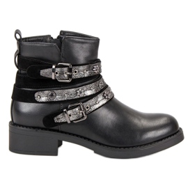 Sixth Sense Rock boots black
