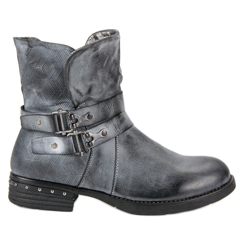 Forever Folie Blue Workers Booties