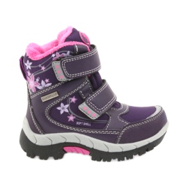 American Club American boots winter boots with a 3121 membrane purple